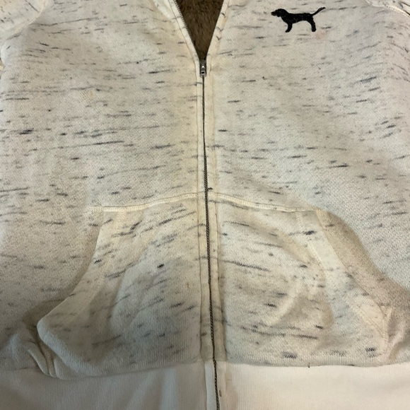 2014 PINK Victoria's Secret Faux Fur Jacket - Picture 3 of 13